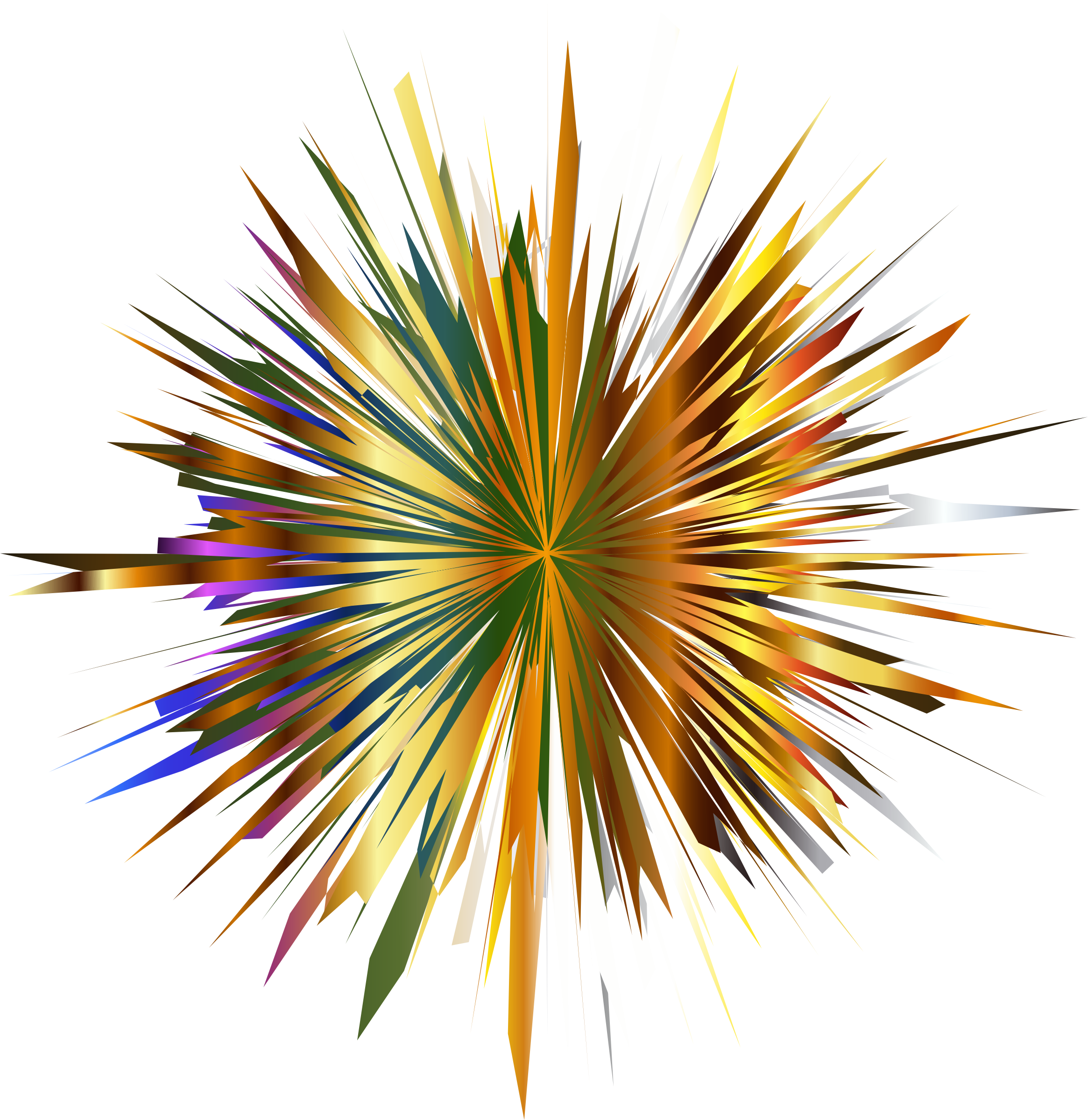Explosion Clipart Firework Explosion - Abstract Explosion Png (2330x2400)