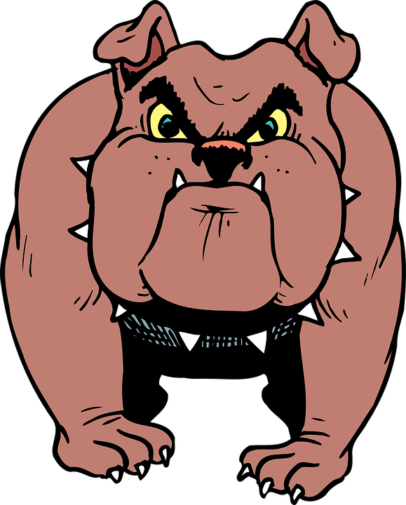Bulldog Free To Use Cliparts - Face Of Dog Animated (1030x1280)