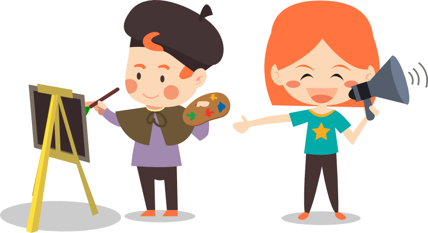 Art - Child Communication Clipart (858x467)