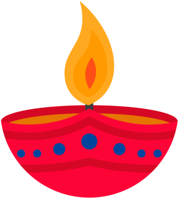 Diya Lamp Diwali Decoration Festival Indian Celebration - Diwali Oil Lamp Png (512x512)