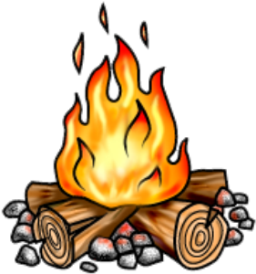 Campfire Clipart Transparent - Welcome To Our Campsite - Camping Sign - Rv Sign (352x352)