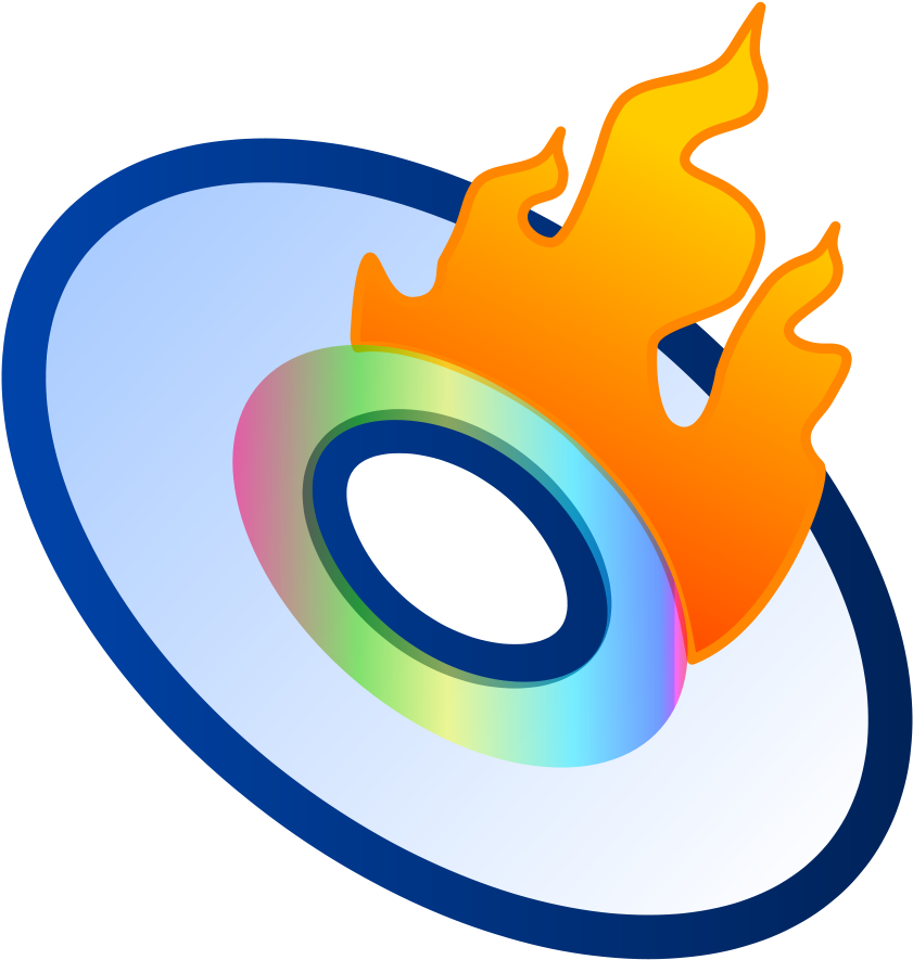 Burning - Clipart - Cd Burning Logo (900x900)