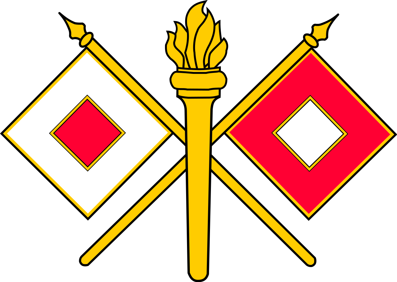 File - Insignia Signal - Svg - Us Army Signal Corps (1280x909)