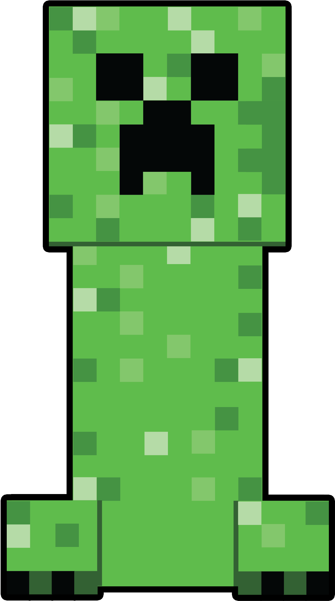 Minecraft Creeper By Cmorigins-d5cnha4 1,024×1,871 - Diary Of A Useless Creeper (1169x2136)