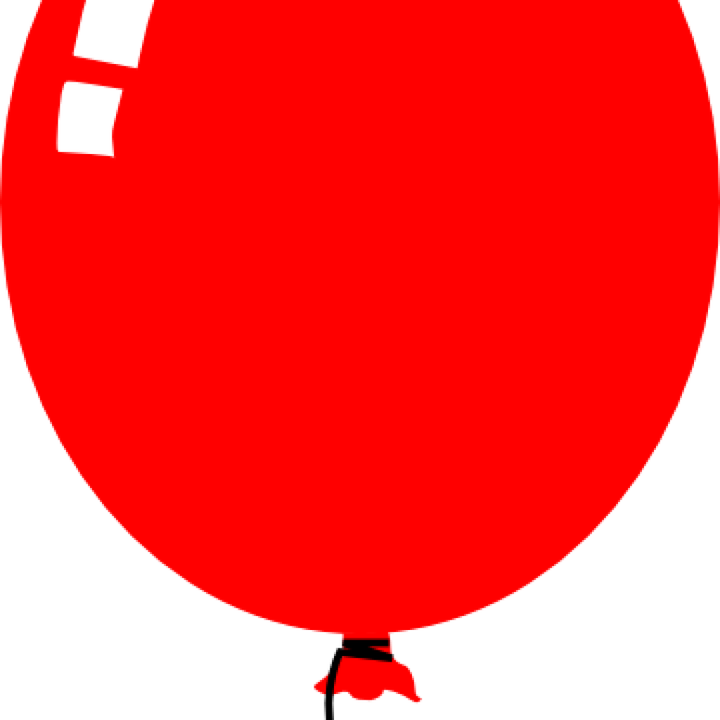 Red Balloon Clipart Red Balloon Clip Art At Clker Vector - Balloon Clip Art (1024x1024)