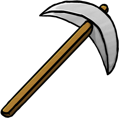 Format - Png - Minecraft Iron Pickaxe Icon (512x512)