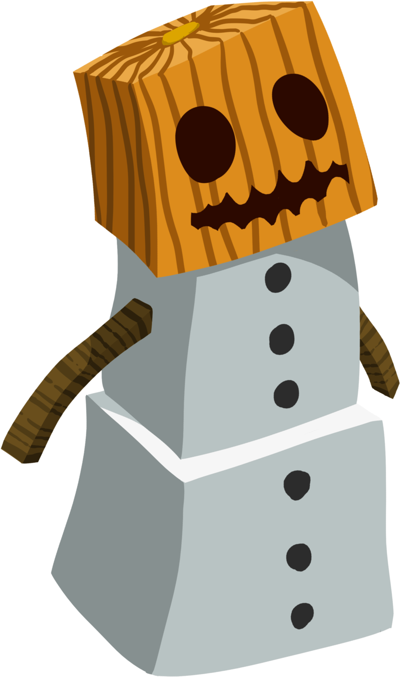 Snow Golem By Regalchaos - Golems Minecraft Fan Art (1024x1445)