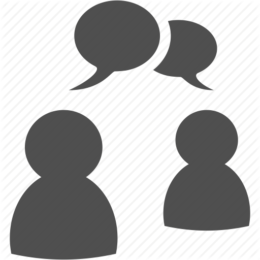 Communication Computer Icons Conversation Clip Art - Communication People Icon (512x512)