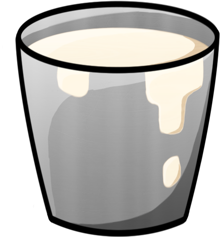 Format - Png - Bucket Of Milk Clipart (512x512)