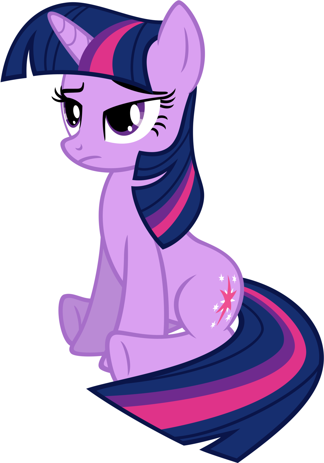 Twilight Is Not Amused By Moongazeponies Twilight Is - Twilight Sparkle Not Amused Vector (1280x1815)