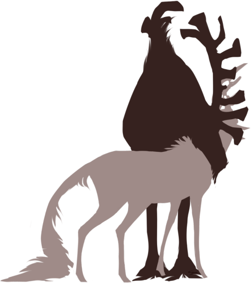 Deer Silhouette Clip Art Free - Illustration (500x563)