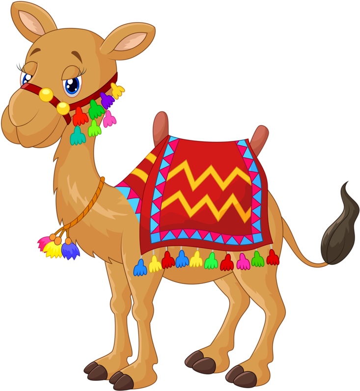 Camel Royalty Free Drawing Clip Art - Cute Cartoon Camel (745x800)