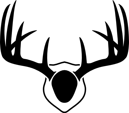 Drawing Of Deer Antlers (512x449)