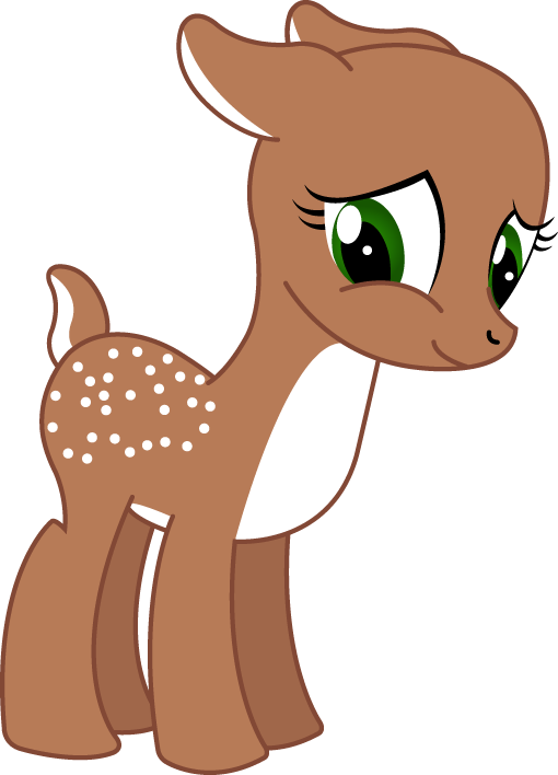 Deer Clipart Mommy - Mlp Deer Pony Base (510x708)