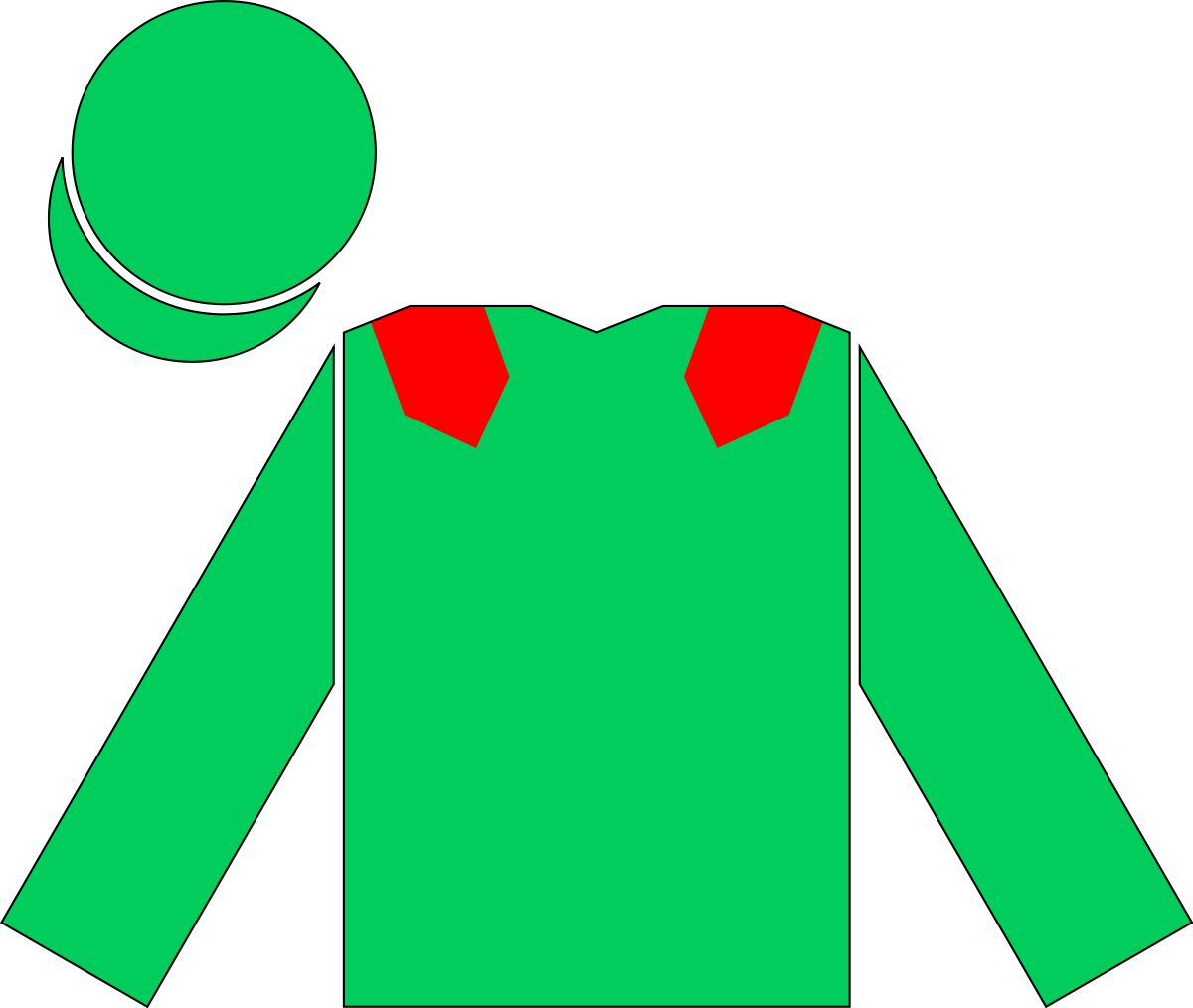 Racing Silks Of Aga Khan - Jockey (1200x1014)