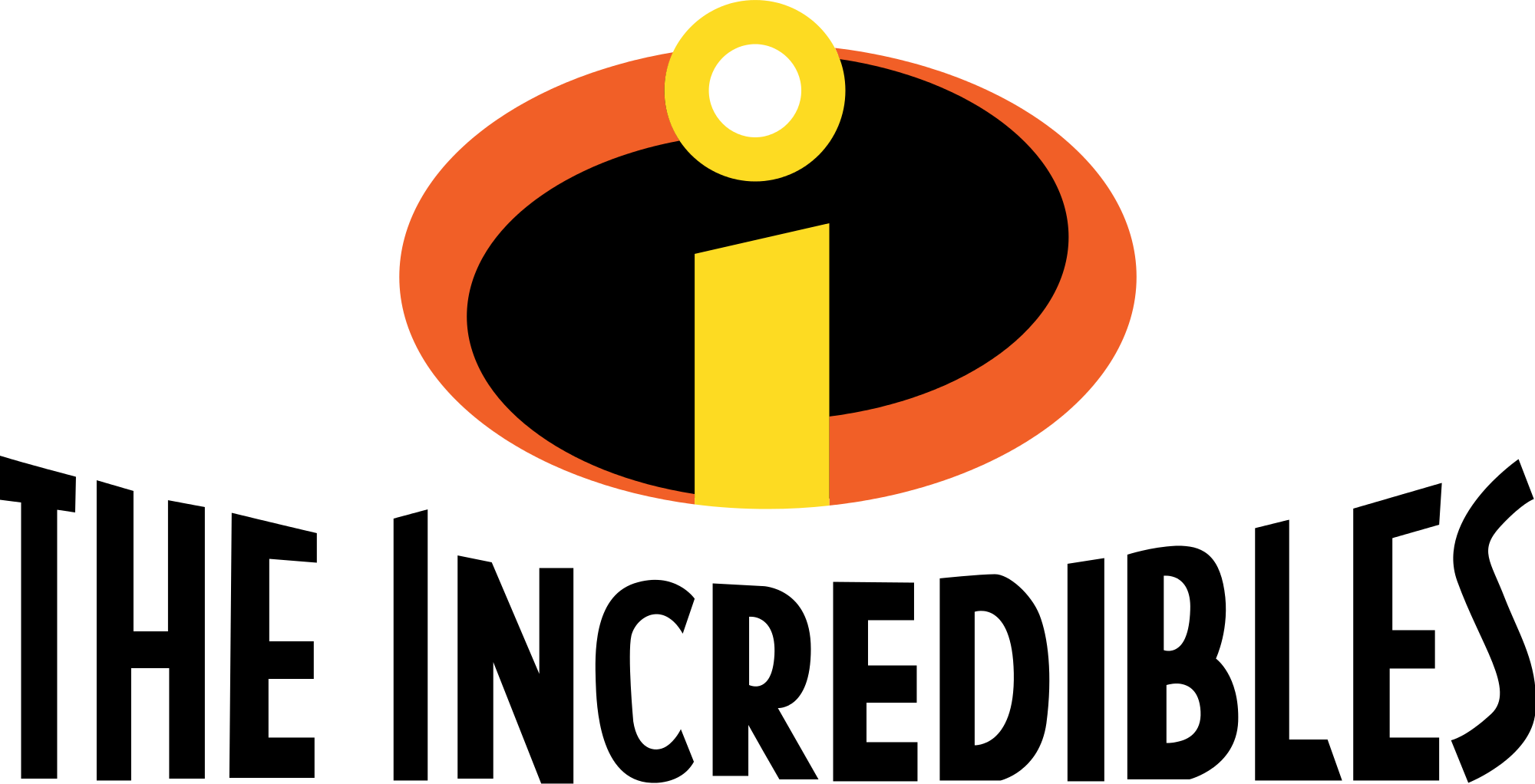 Open - Incredibles Logo Png (2000x1022)