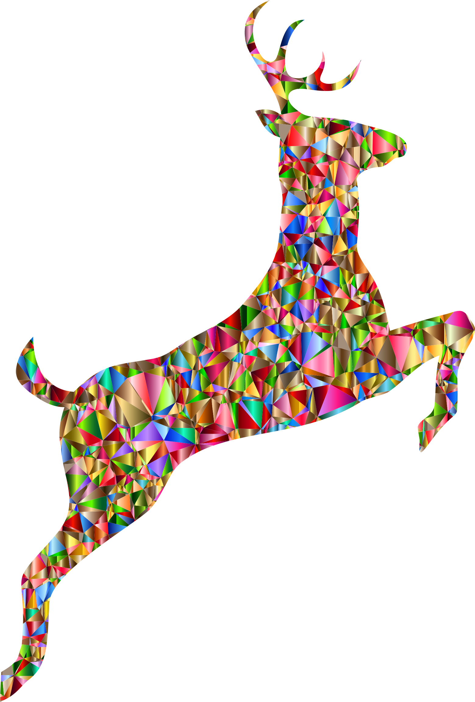 Big Image - Deer Clipart (1558x2300)