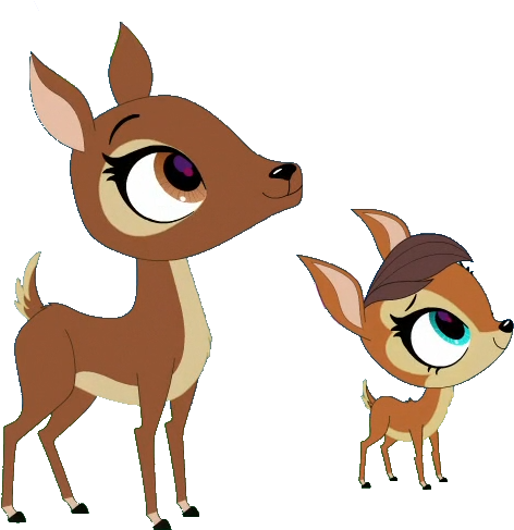 Lps Deers Vector By Varg45 - Lps Deers (533x512)