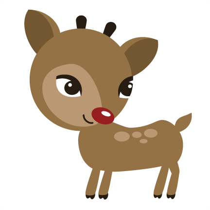 Clip Arts Related To - Cartoon Reindeer No Background (432x432)