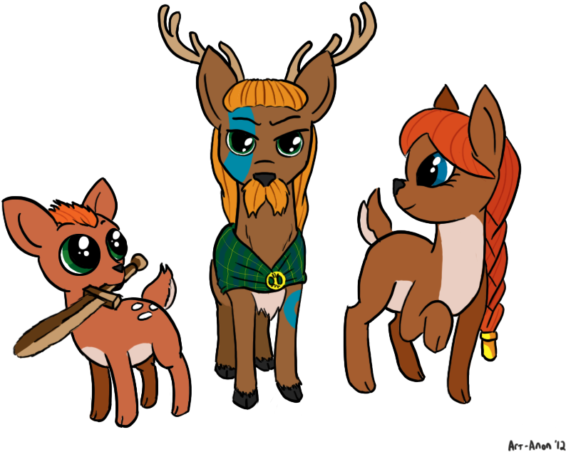 Celtic Deer By Art-anon - Mlp Deer Celtic (900x675)