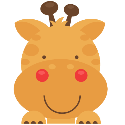 Peeking Giraffe Svg Scrapbook Cut File Cute Clipart - Miss Kate Cuttables Lion (432x432)