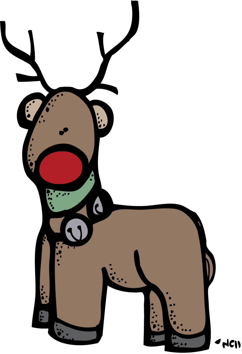 Mel N - Christmas Clipart Melonheadz (821x1200)