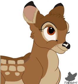 Bambi Clip Art - Cartoon (350x350)