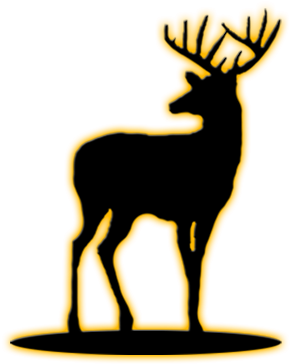 Whitetail - Deer Silhouette (400x400)
