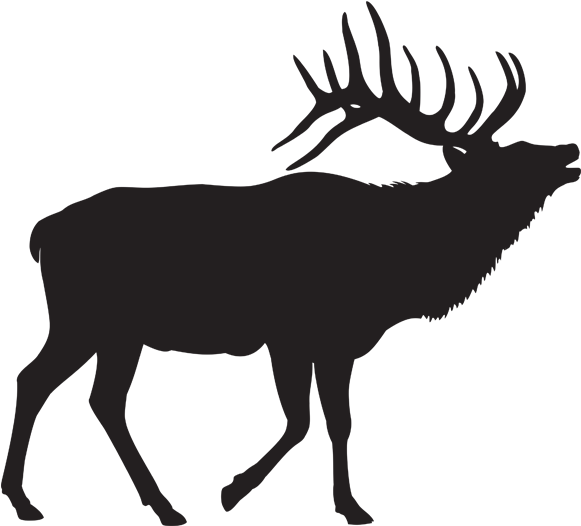 Select A Species To Learn More - Elk Silhouette Clip Art (600x600)