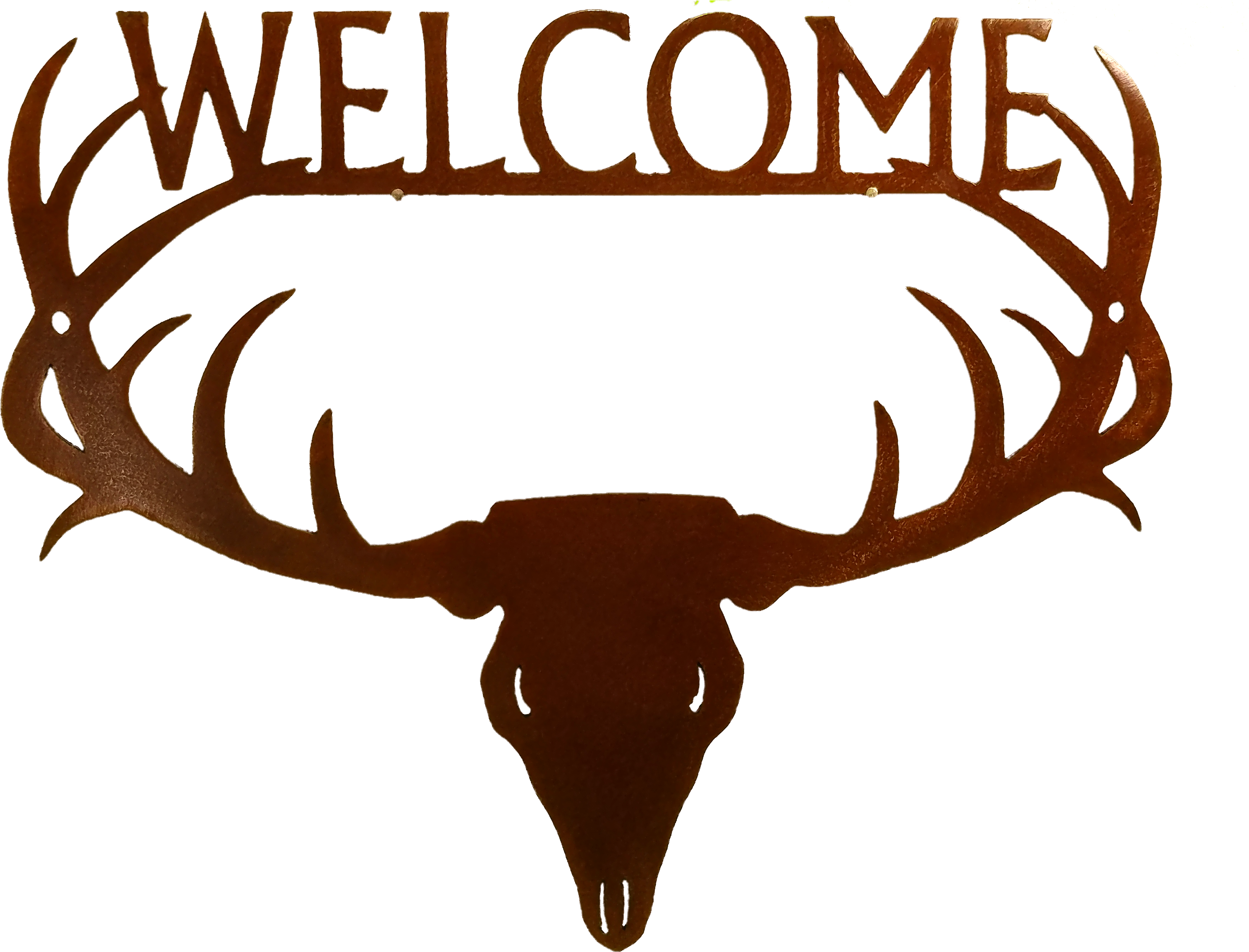 Deer Antler Welcome Larger Image - Deer Antler Transparent (4656x2620)