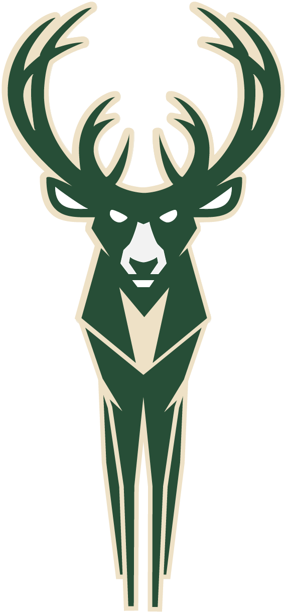 Finishing The Bucks Logo With The Full Buck For Fun, - Milwaukee Bucks (572x1219)