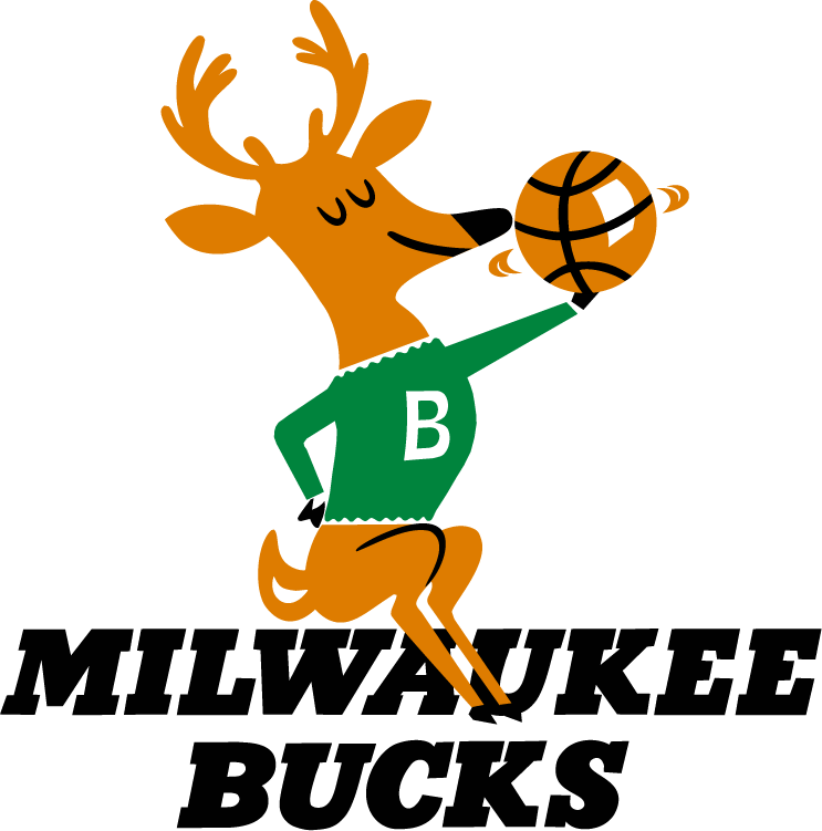 Little Deer - Milwaukee Bucks Old Logo (743x751)