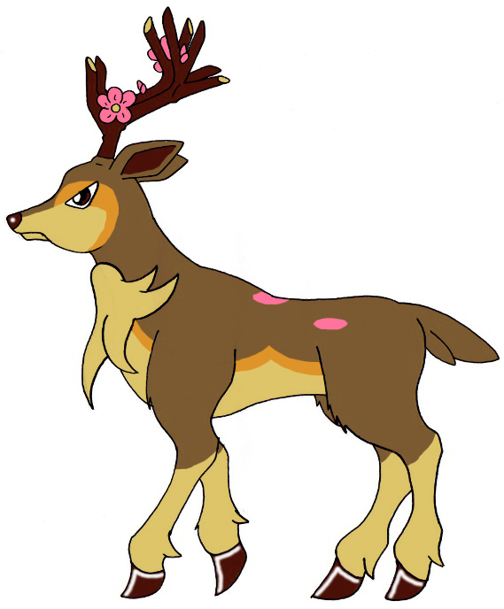 586 Sawsbuck - Cartoon (569x688)