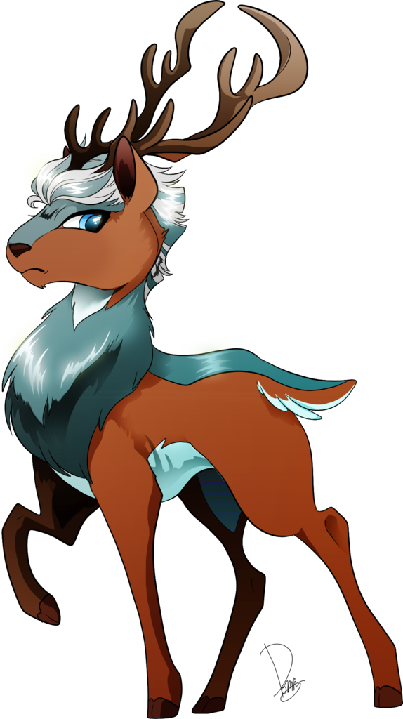 Deer Oc Male Worksheet & Coloring Pages 1432587 Antlers, - Mlp Non Pony Characters (574x1024)