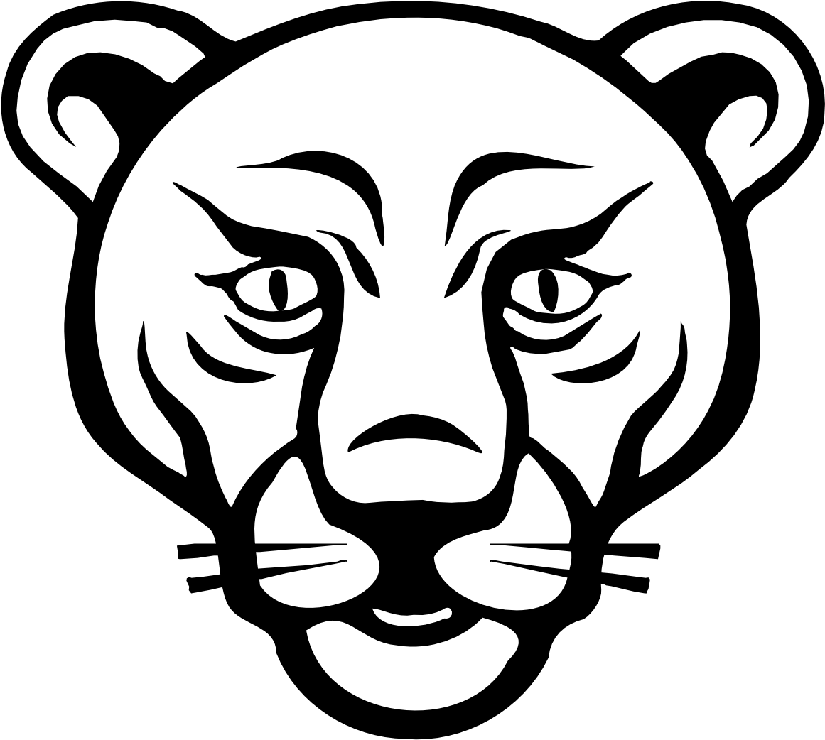 Animal Face Colouring Pages - Animals Faces To Draw (1331x1229)