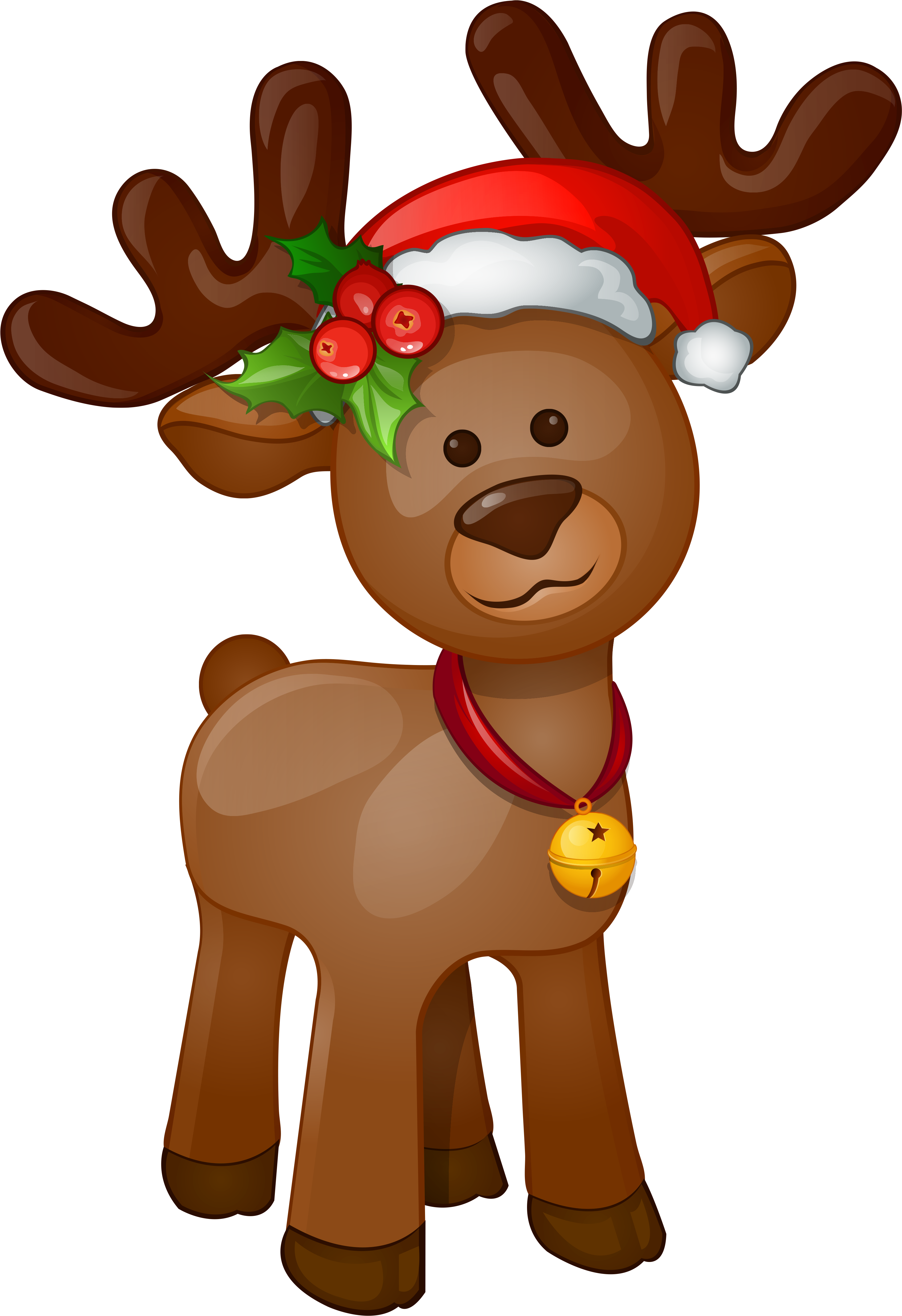 Rudolph Png Clip Art Image - Christmas Reindeer Png (3615x5054)