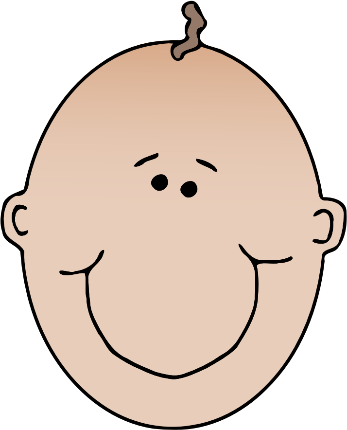 Clip Art - Baby (894x1000)