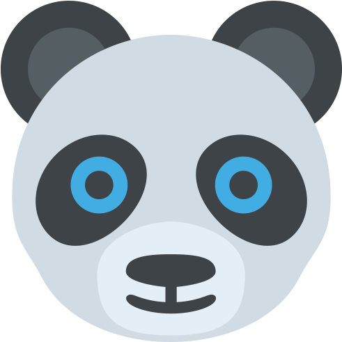 Emoji - Panda - Significado Dos Emoji De Panda (500x500)