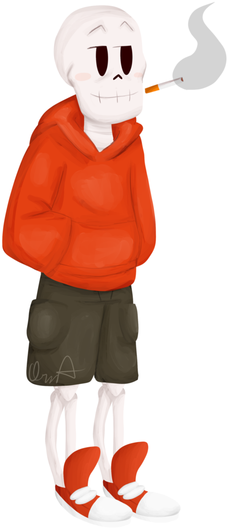 Underswap Papyrus By Necroghostmango Underswap - Underswap Папайрус (696x1149)