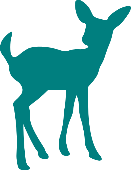 Photo By Ladydanio - Fawn Silhouette Vector (462x597)