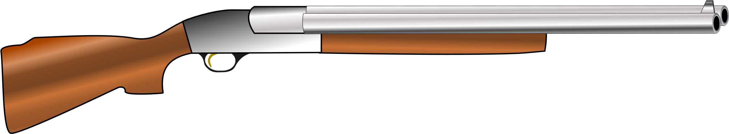 Big Image - Hunting Rifle Png (2400x472)