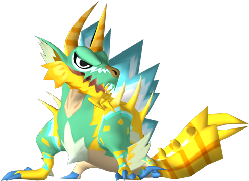 Mhdfvg-jinouga - Baby Zinogre (500x400)