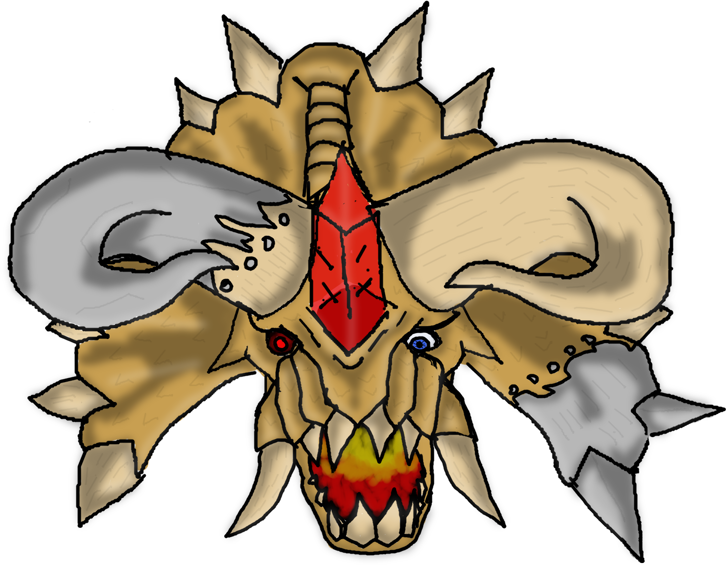 Artmy Doom Diablo Monster Hunter - Art (1500x1500)