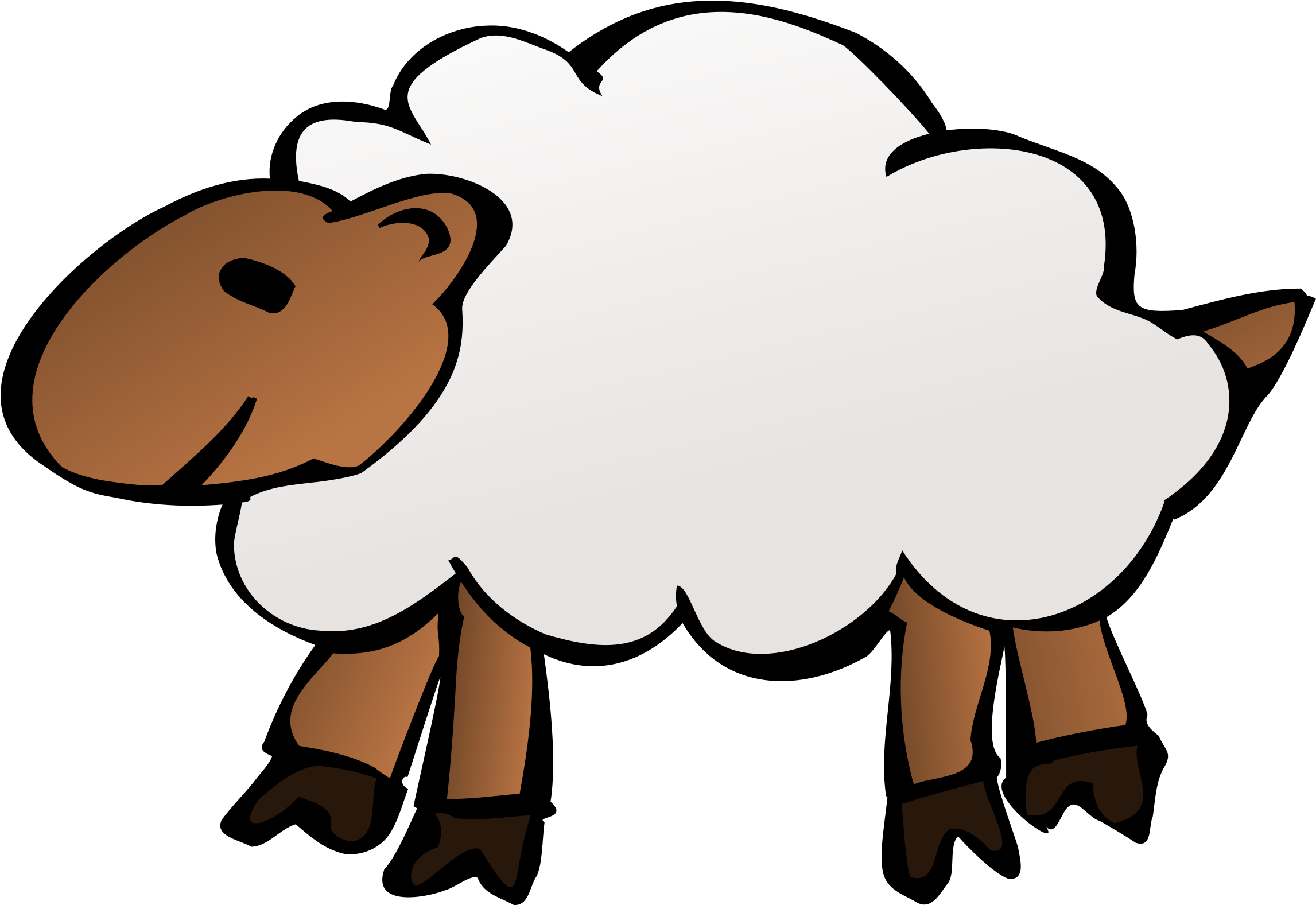Sheep - Sheep Clipart No Background (2400x2400)
