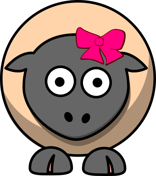Sheep Cartoon Clip Art At Clker - Donation (534x600)