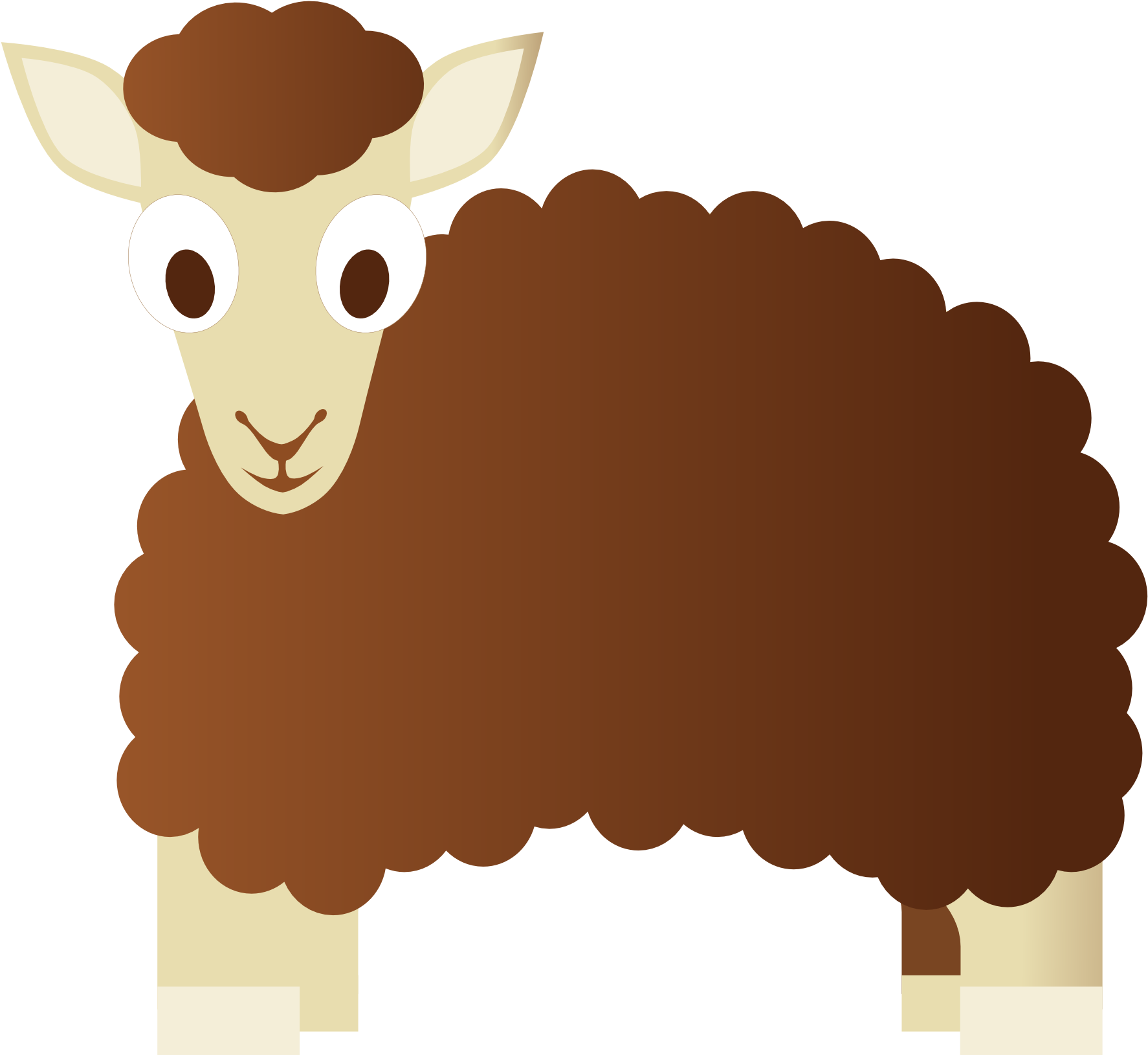Download Free High-quality Sheep Png Transparent Images - Clip Art Brown Sheep (1969x1969)