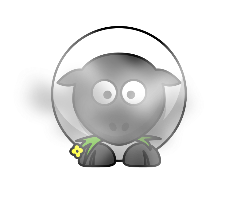 Free Dusty Sheep - Cartoon Sheep (800x689)