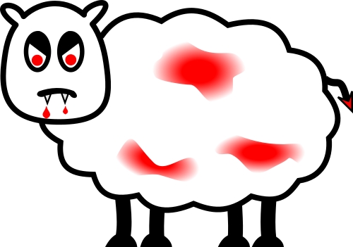 Keywords - Animal - Blood - Demon - Devil - Hell - - Sheep (1068x750)