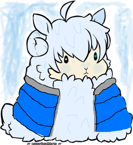 Sans Sheep Adoptable By Teresacake - April 22 (429x467)