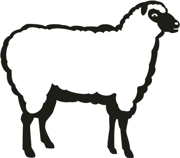 I'm The Pink Sheep Of The Fam Sticker (rectangular (696x696)